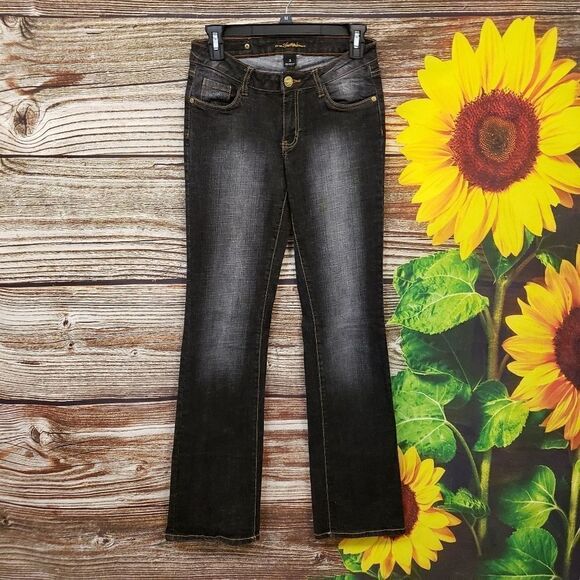Southpole black wash flare jeans size 3 Pre-owned - Picture 1 of 6